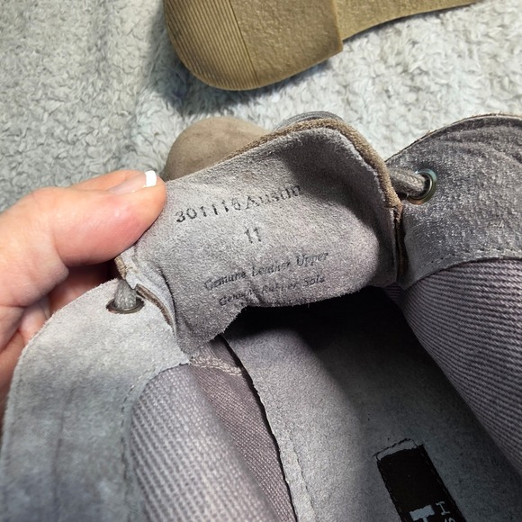 Gordon Rush Austin Chukka Boots Taupe Gray Suede Lace Up Mens 11 Excellent‎ main image 5